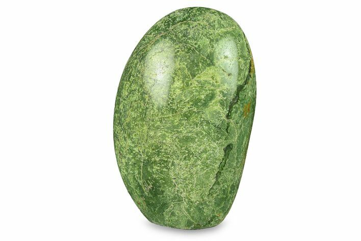 Free-Standing, Polished Green Chrysoprase - Madagascar #293411